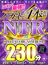 コスパ最強!!ハイクリティー作品をノーカットで４本収録!! NTR 230分 SPECIAL ORGASM BEST!!